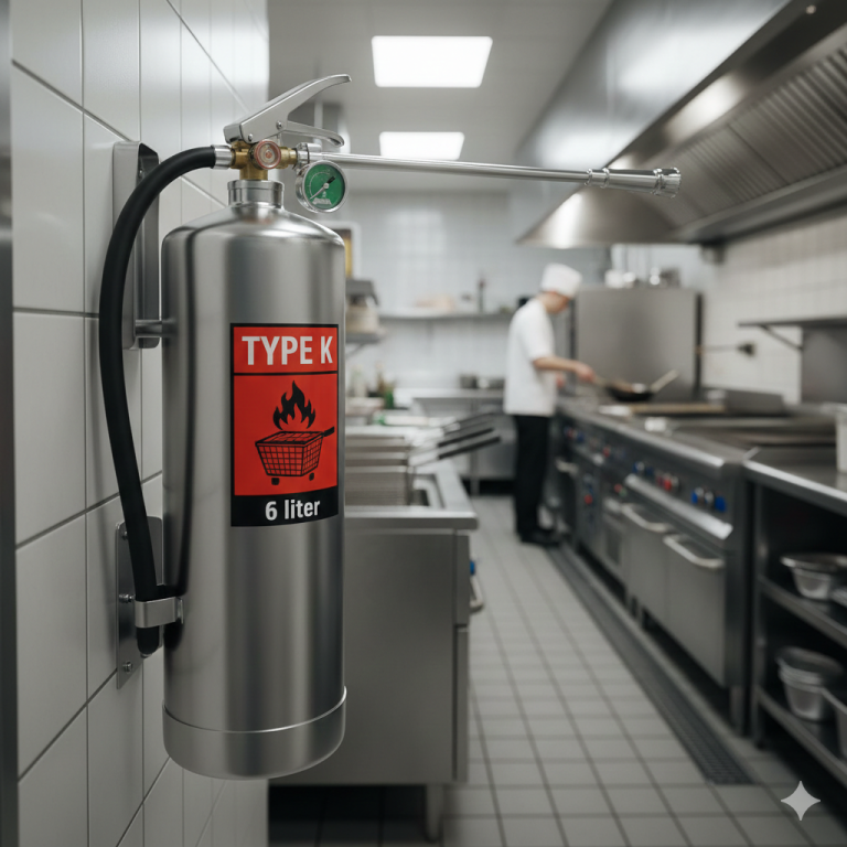 Extintor tipo k de cocina de 10 lbs